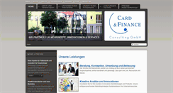 Desktop Screenshot of card-finance.de
